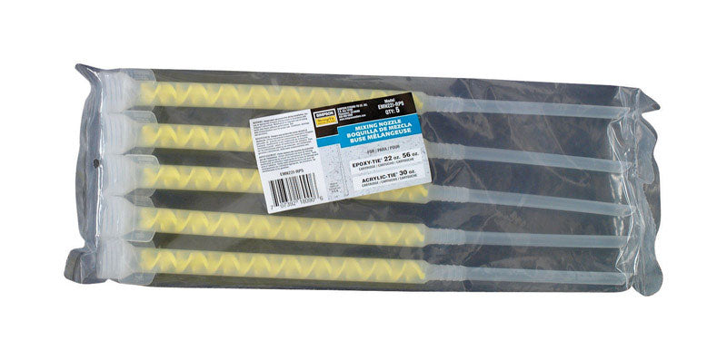 Simpson Strong-Tie Low Strength Clear Epoxy Mixing Nozzle 14 in.