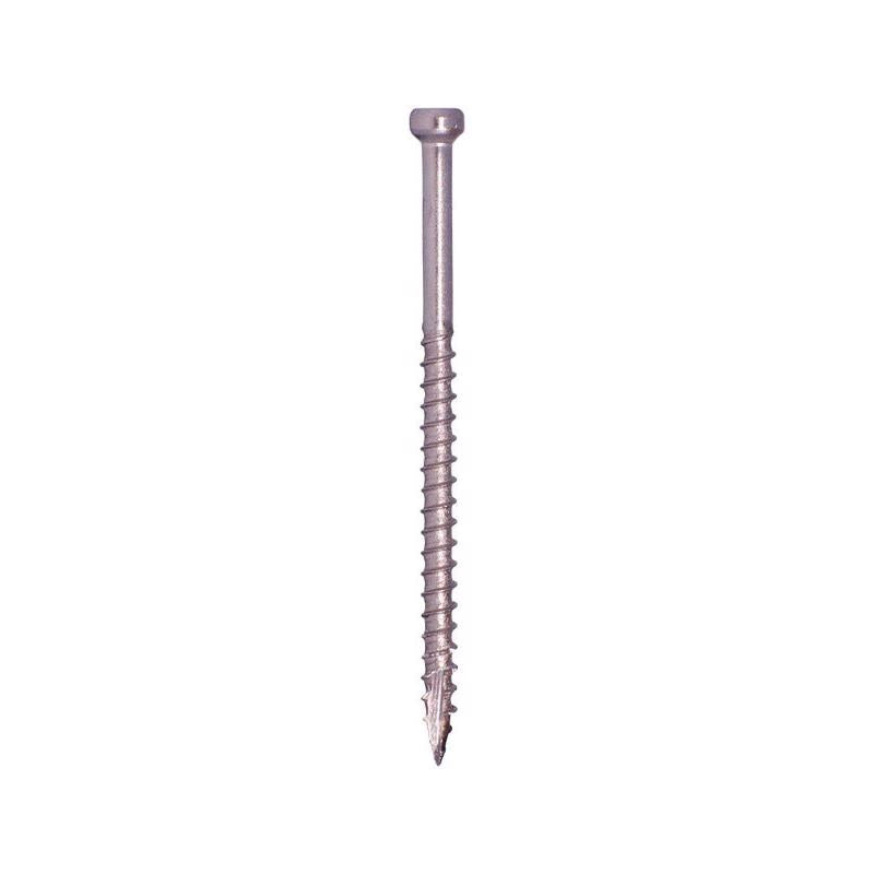 GRK Fasteners No. 8 X 3-1/8 in. L Star Coated W-Cut Screws 100 pk