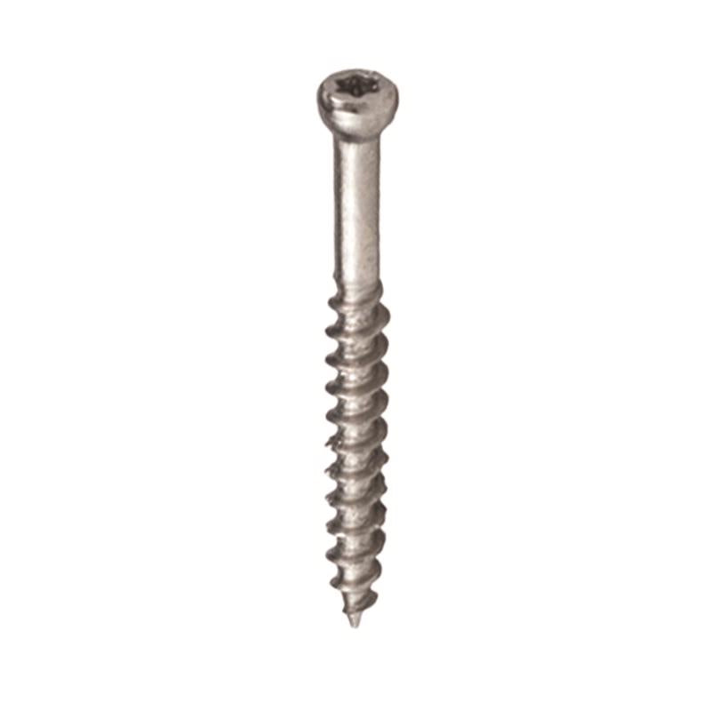 GRK Fasteners No. 8 X 1-1/2 in. L Star Coated W-Cut Screws 100 pk