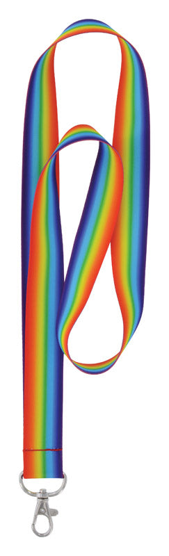 HILLMAN Polyester Multicolored Decorative Key Chain Lanyard
