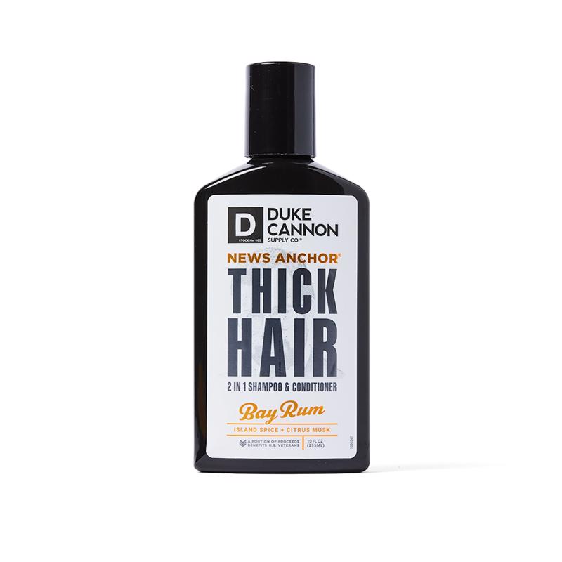 Duke Cannon Bay Rum Island Spice + Golden Rum Scent Shampoo Plus Conditioner 10 oz 1 pk