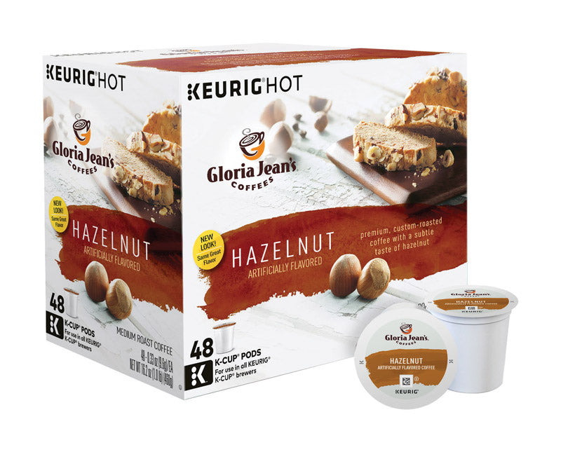 Keurig Gloria Jean's Hazelnut Coffee K-Cups 48 pk