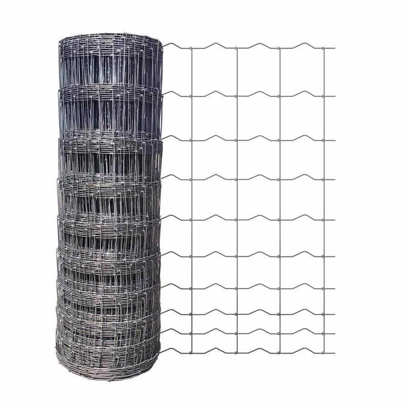 Ironridge 47 in. H X 330 ft. L Steel Field Fencing Gray