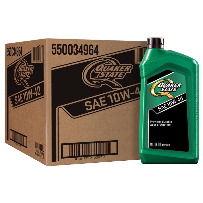 Quaker State Peak Performance 10W-40 4-Cycle Conventional Motor Oil 1 qt 1 pk