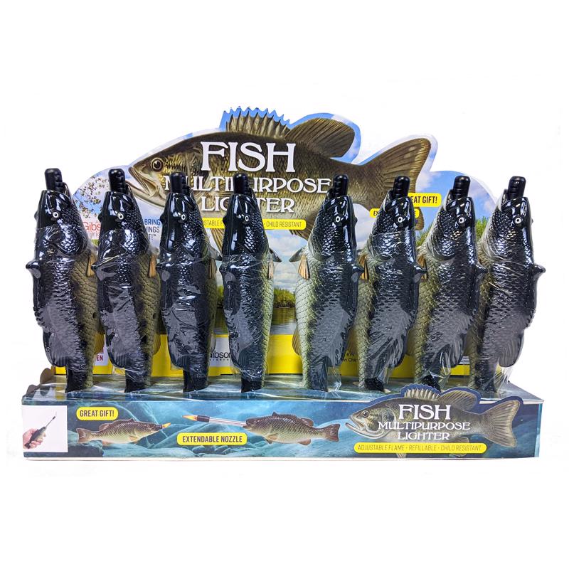 Gibson Enterprises BBQ/Utility Lighter Bass Fish