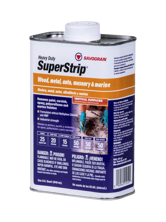 Savogran Super Strip Paint and Varnish Remover 1 qt