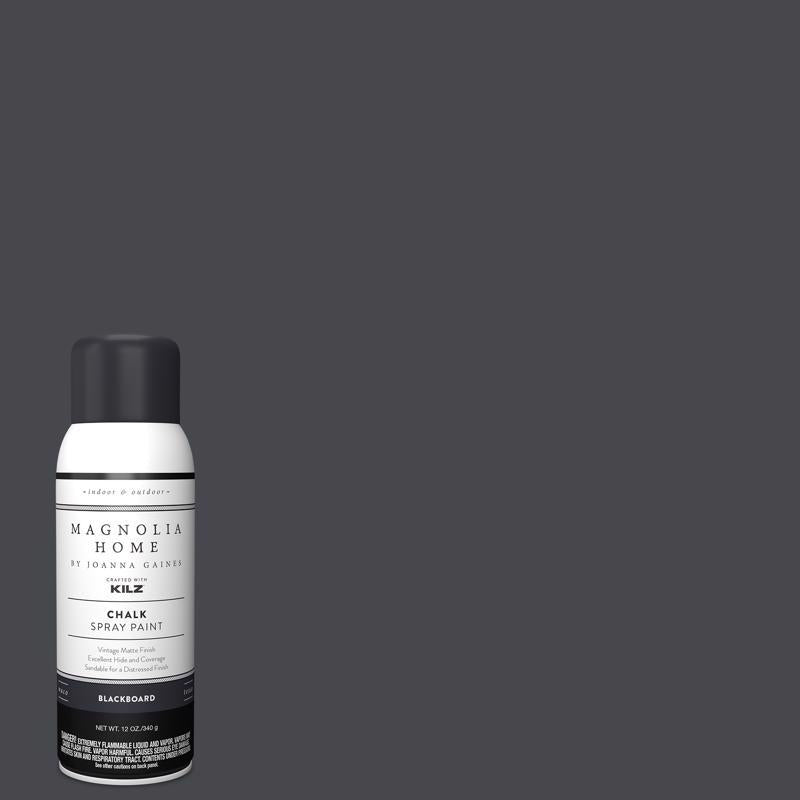 Magnolia Home by Joanna Gaines  Matte Blackboard Sprayable Chalk Paint 12 oz