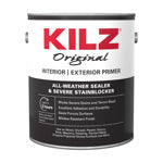 KILZ Original Interior/Exterior White Flat Oil-Based Alkyd Oil Primer 1 gal