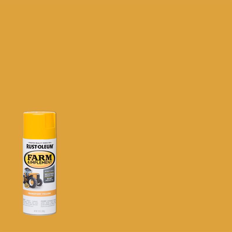 Rust-Oleum Specialty Indoor and Outdoor Gloss Transport Yellow Farm & Implement 12 oz
