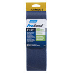 Norton ProSand 21 in. L X 3 in. W Zirconia Alumina Smoothing Sanding Belt 80 Grit Medium 5 pc