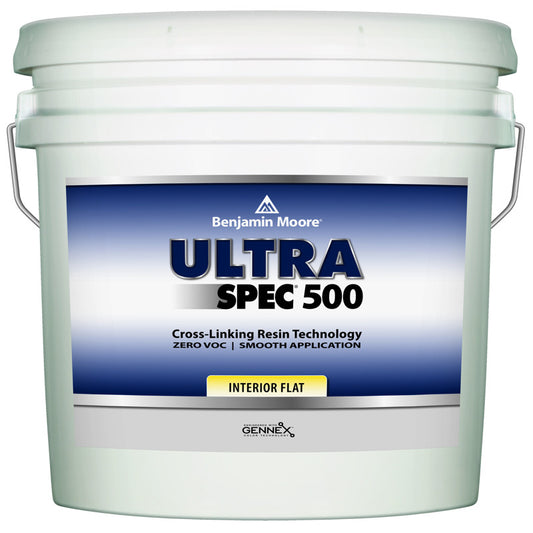 Benjamin Moore Ultra Spec 500 Flat Base 3 Paint Interior 5 gal