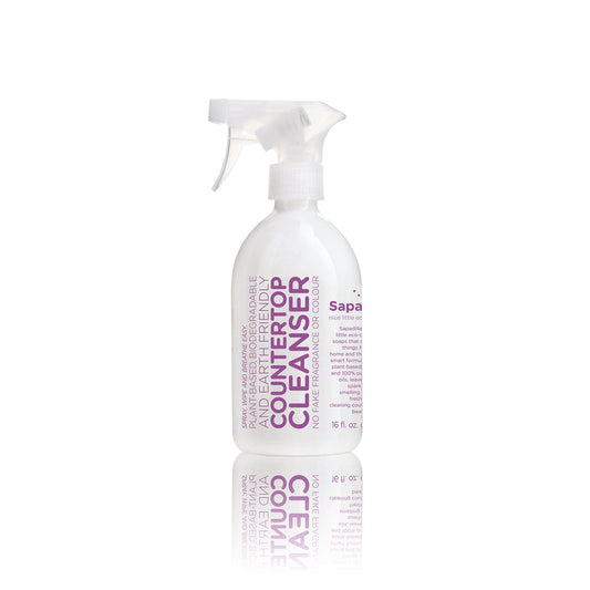 Sapadilla Sweet Lavender & Lime Scent Organic Countertop Cleanser Spray 16 oz