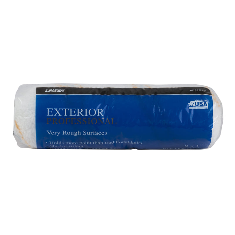 Linzer Best Polyamide Fabric 9 in. W X 1 in. Paint Roller Cover 1 pk