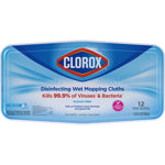 Clorox 11.44 in. Disinfecting Wet Mopping Cloths 12 pk