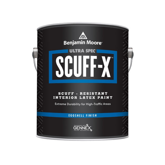 Benjamin Moore Ultra Spec Scuff-X Eggshell White Base 2 Paint Interior 1 gal