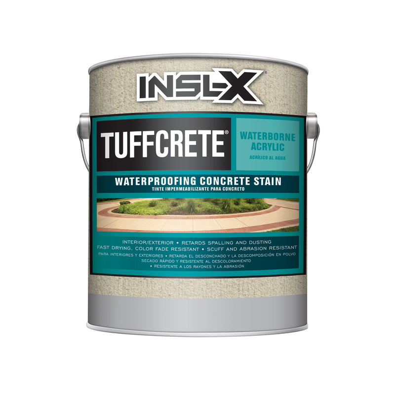 Insl-X TuffCrete Gray Pearl Water-Based Acrylic Waterproofing Concrete Stain 1 gal