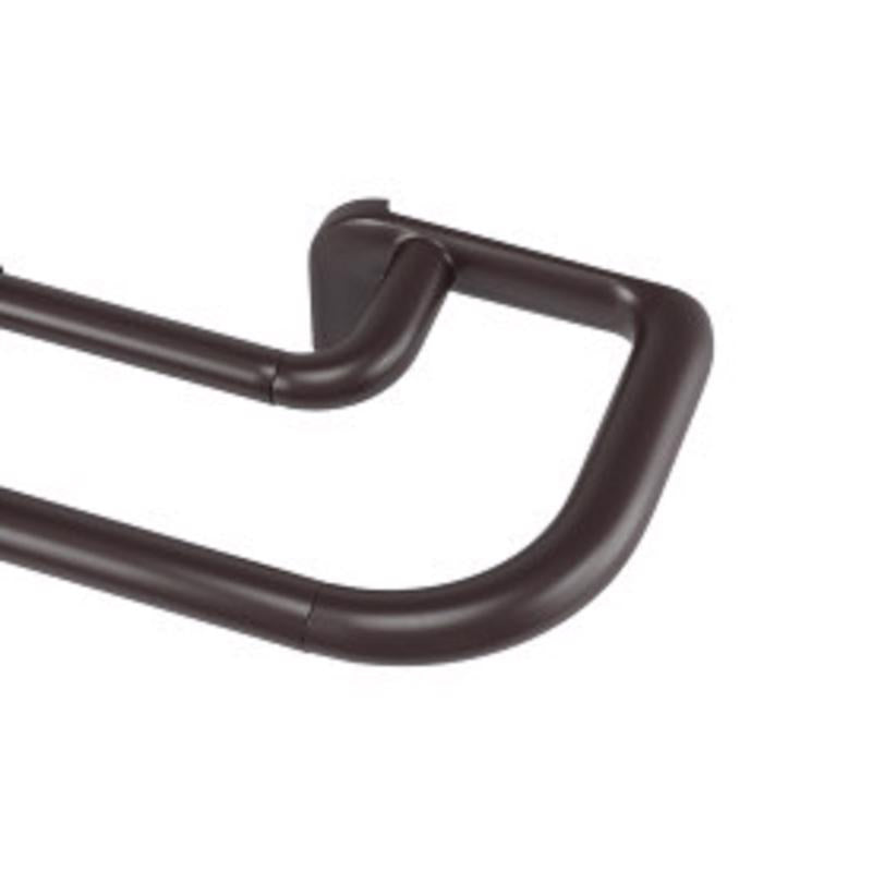 Umbra Twilight Bronze Curtain Rod 48 in. L X 88 in. L