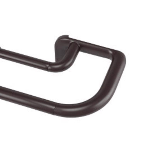 Umbra Twilight Bronze Curtain Rod 88 in. L X 144 in. L