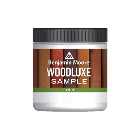 Benjamin Moore Woodluxe Solid Tintable Flat Base 3 Acrylic Deck and Siding Stain 8 oz