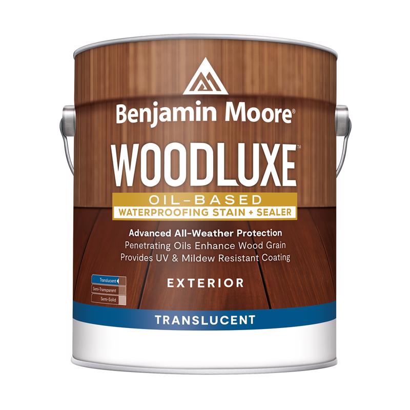 Benjamin Moore Woodluxe Translucent Teak Oil-Based Penetrating Oil Waterproofing Wood Stain and Seal