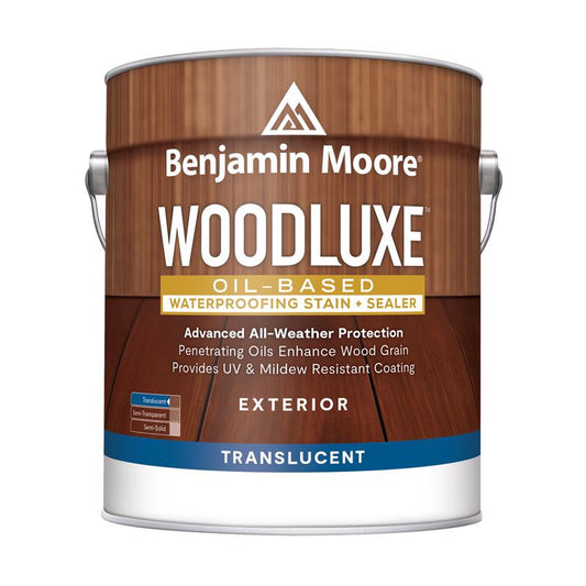 Benjamin Moore Woodluxe Translucent Ceder Oil-Based Penetrating Oil Waterproofing Wood Stain and Sea