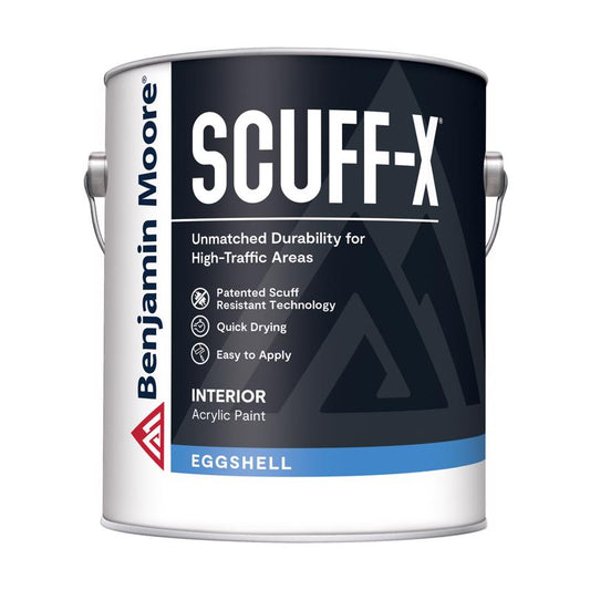 Benjamin Moore Scuff-X Eggshell Base 4 Interior Latex Wall Paint Interior 1 gal