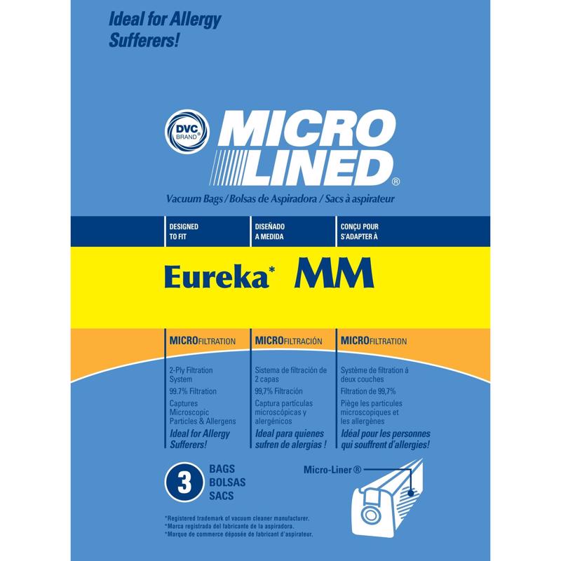 DVC Vacuum Bag For Eureka MM 3 pk