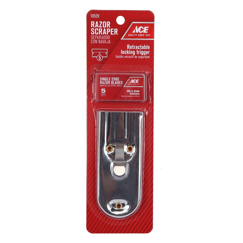 Ace 1-1/2 in. W Steel Scraper