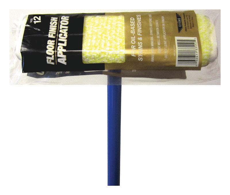 Ettore 12 in. W X 53 in. L Blue Microfiber Applicator