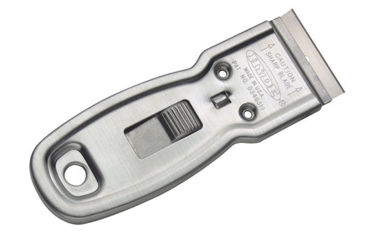 Hyde 1-1/2 in. W Steel Single-Edge Glass Scraper