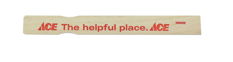 Ace 9 in. L White Birch Paint Paddles