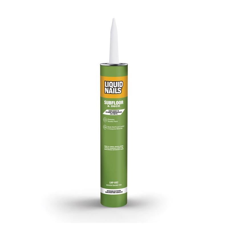 Liquid Nails Subfloor & Deck Synthetic Rubber Construction Adhesive 28 oz