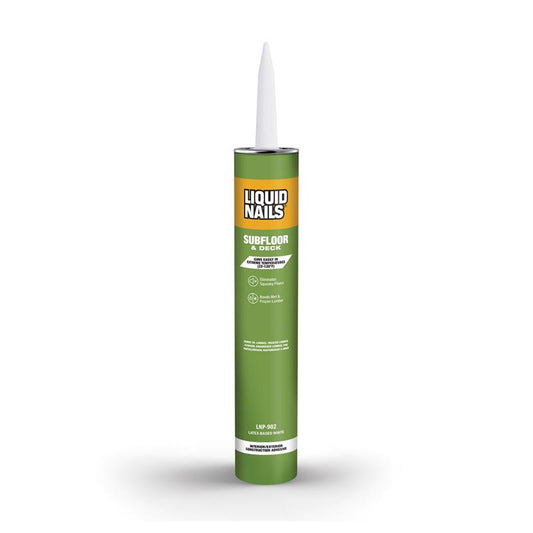Liquid Nails Subfloor & Deck Acrylic Latex Construction Adhesive 28 oz