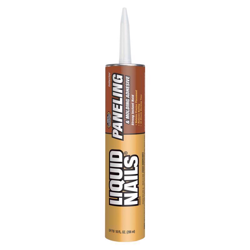 Liquid Nails Paneling & Molding High Strength Latex Tan Adhesive 10 oz