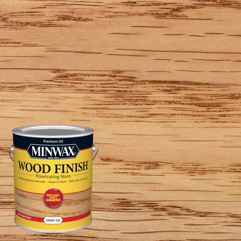 Minwax Wood Finish Semi-Transparent Cherry Oil-Based Penetrating Stain 1 gal