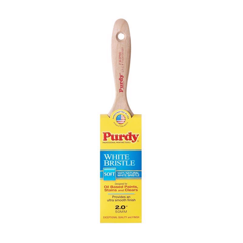 Purdy White Bristle Sprig 2 in. Soft Flat Trim Paint Brush