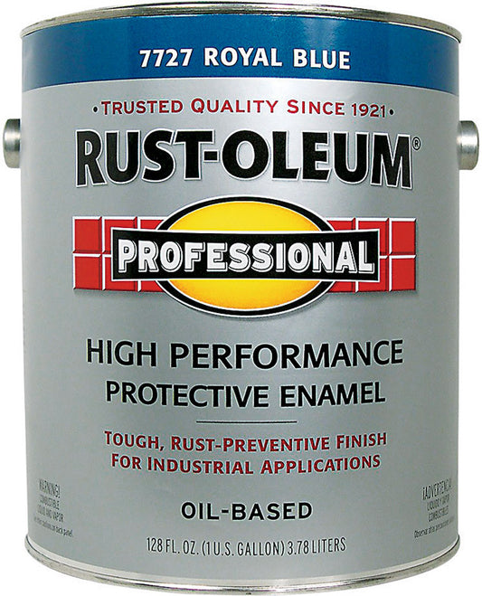 Rust-Oleum Professional High Performance Indoor and Outdoor Gloss Royal Blue Protective Paint 1 gal