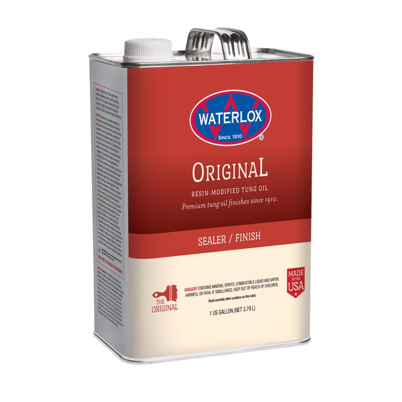 Waterlox Original Transparent Semi-Gloss Clear Oil-Based Oil Antique Oil Finish 1 gal