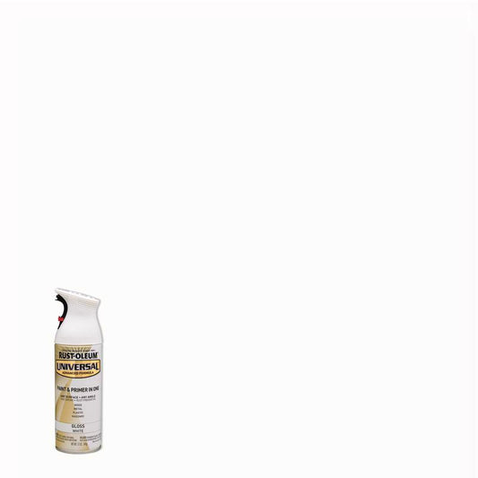 Rust-Oleum Universal Gloss White Spray Paint 12 oz