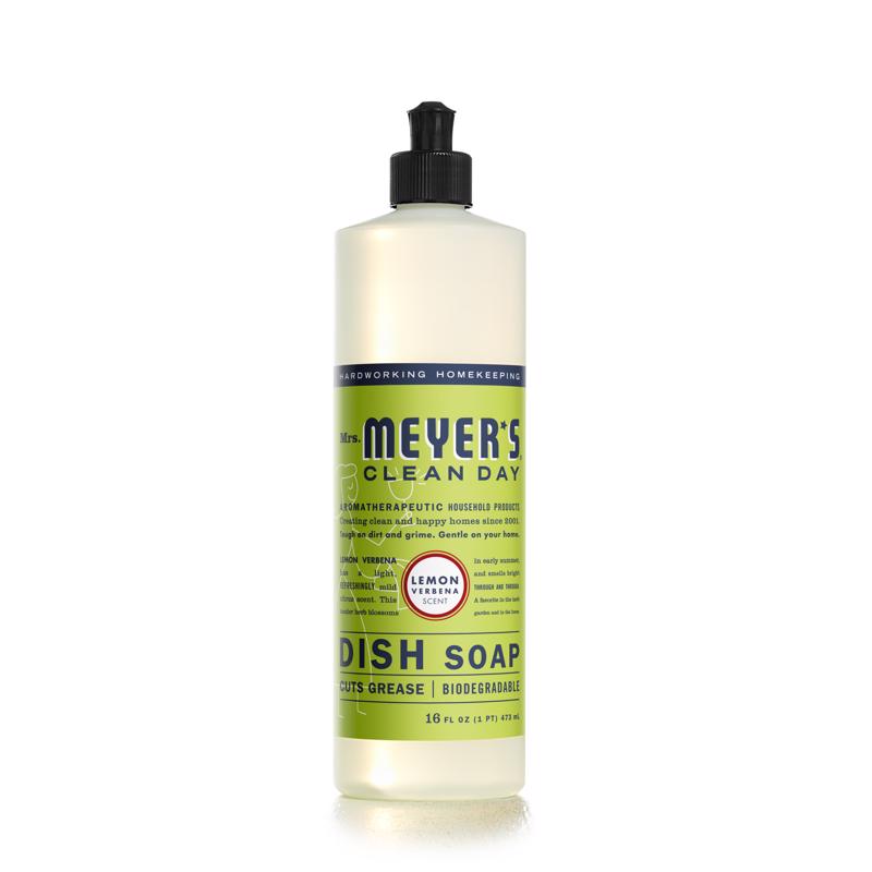 Mrs. Meyer's Clean Day Lemon Verbena Scent Liquid Dish Soap 16 oz 1 pk