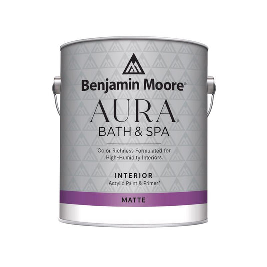 Benjamin Moore Aura Bath & Spa Matte Base 1 Paint Interior 1
