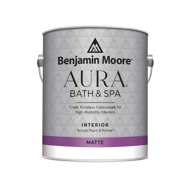 Benjamin Moore Aura Bath & Spa Matte Base 2 Paint Interior 1 gal