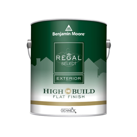 Benjamin Moore Regal Select Flat Base 3 Paint Exterior 1 gal