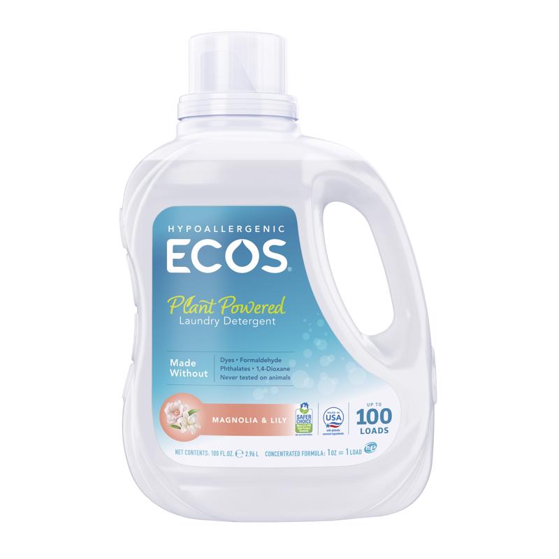 ECOS PRO Magnolia Scent Laundry Detergent Liquid 100 oz 1 pk