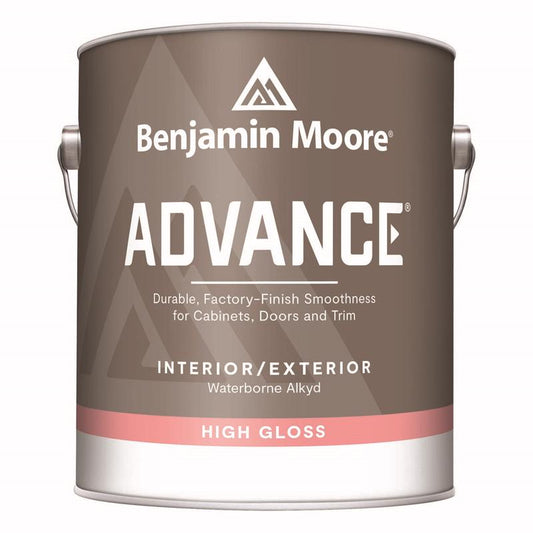 Benjamin Moore Advance High-Gloss Base 3 Paint Exterior and Interior 1 gal