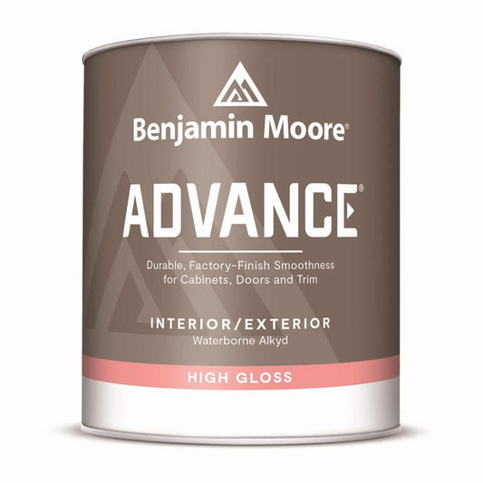 Benjamin Moore Advance High-Gloss Base 4 Paint Exterior and Interior 1 qt
