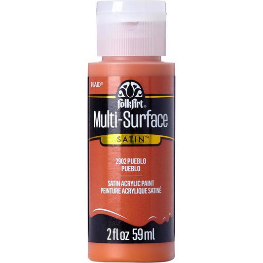 Plaid FolkArt Satin Pueblo Hobby Paint 2 oz
