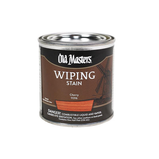 Old Masters Semi-Transparent Cherry Oil-Based Wiping Stain 1/2 pt
