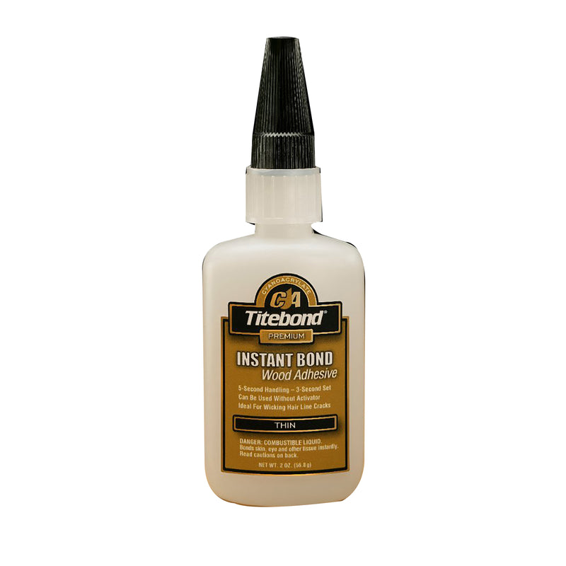 Titebond Instant Bond Translucent Wood Adhesive 2 oz