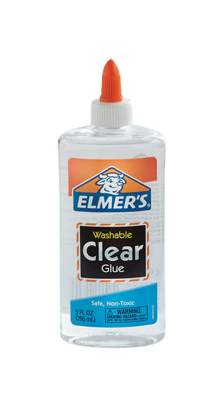 Elmer's Super Strength Polyvinyl acetate homopolymer Clear Glue 9 oz